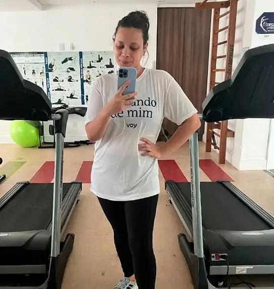 Keila depois do tratamento